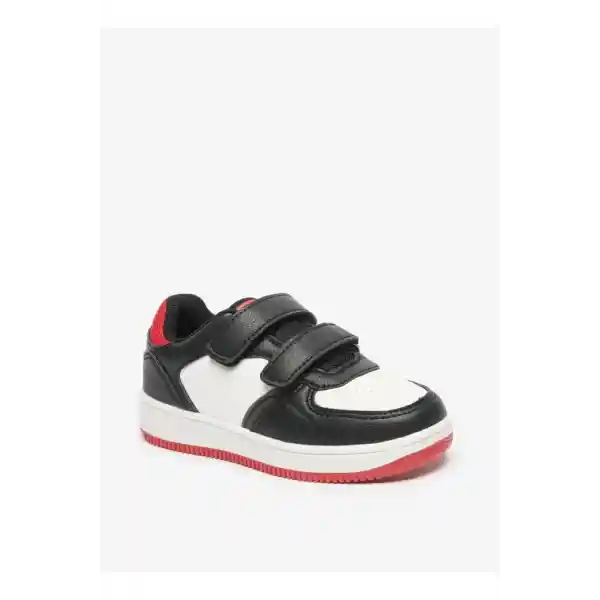 Kappa Boys' Sneakers with Hook and Loop Closure