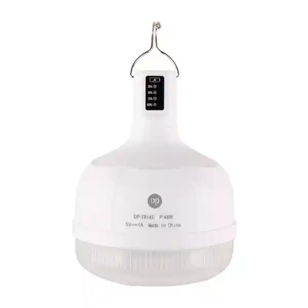 لامپ آویزدار شارژی دی پی مدل DP-7814C DP DP-7814C 48W Portable Rechargeable LED Bulb