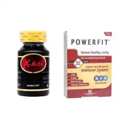 پک دو عددی قرص ایکس اید و کپسول پاور فیت | هولیستیکا