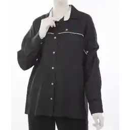 شومیز نخی آستین بلند زنانه مانگ مدل 7655023002