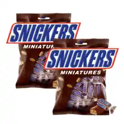 Snickers Miniatures Chocolate Value Pack 2 x 150 g