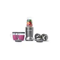 Nutribullet 600 Watts, 9 Piece Accessories, High Speed Blender, Mixer System, Smoothie Maker, Grey