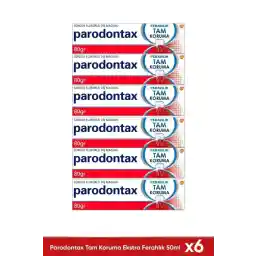 Parodontax Tam Koruma Ferahlık Diş Macunu 6x50ml
