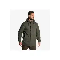 Decathlon Solognac Erkek Su Tutmaz Kışlık Mont -10 °C - Yeşil - Avcılık ve Doğa Gözlemi - 100