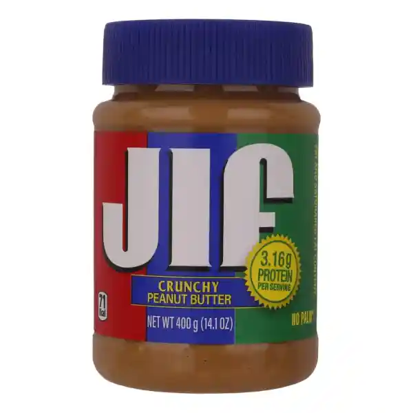 کره بادام زمینی کرانچی جیف - 400 گرم