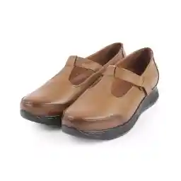 کفش روزمره چرم طبیعی زنانه ایران طب مدل تال