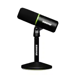 SHURE MV6 USB Gaming Microphone: Gaming Gamer Distribution, Streaming, Dynamic Microphone, Cardioid Unidirectional, USB-C Wired, Noise Reduction, Auto Level Mode, Tap Mute Button, MOTIV Series,