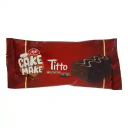 کیک لایه ای شکلاتی با مغز شکلات تیتو کیک میک مزمز - 45 گرم