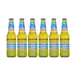 نوشیدنی مالت با طعم هلو باربیکن- 330 میلی لیتر بسته 6 عددی