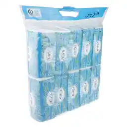 دستمال کاغذی 100 برگ حریر بسته 10 عددی