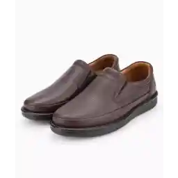 کفش روزمره چرم طبیعی مردانه ایران طب مدل کاپریس