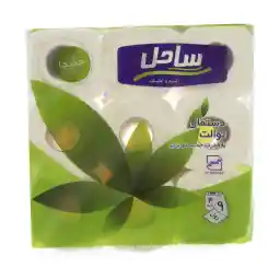 دستمال توالت ساحل مدل G-01 بسته 9 عددی