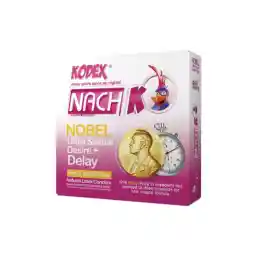 کاندوم ناچ کدکس Nach Kodex مدل Nobel Ultra بسته 3 عددی