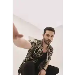 Avva Men's Black Viscose Cuban Collar Leopard Print Short Sleeve Shirt A31Y2195