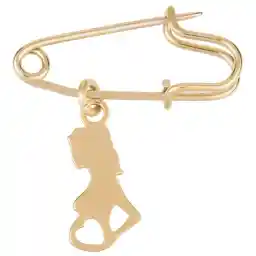 سنجاق سینه طلا 18 عیار رزا مدل PG07