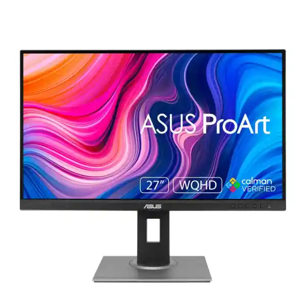 ASUS ProArt Display PA278QV Professional Monitor - 27-inch, IPS, WQHD (2560 x 1440), 100% sRGB, 100% Rec. 709, Color Accuracy ΔE < 2, Calman Verified, ProArt Preset, ProArt Palette, Ergonomic Stand