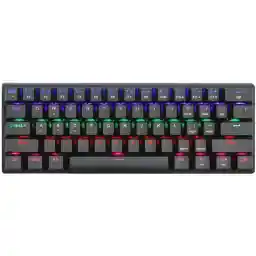 کیبورد گیمینگ تی-دگر مدل Arena T-TGK321، مکانیکال سوییچ آبی، Tenkeyless، نورپردازی RGB