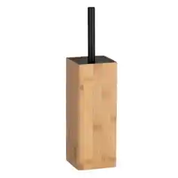 WENKO Toiletgarnituur Padua, van bamboe, inclusief toiletborstel, 10 x 38 x 10 cm