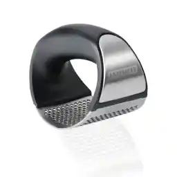 Leifheit Knobi King®, knoflookpers, roestvrijstalen knoflooksnijder, vaatwasmachinebestendig, knoflookpers, innovatief ontwerp, keukenhulp, eenvoudig te gebruiken en schoon te maken