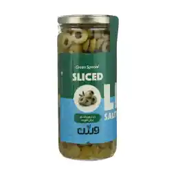 زیتون شور برش‌خورده ورژن - 500 گرم