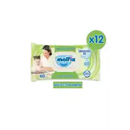 Molfix İzotonik Sulu Islak Mendil Ferah Temizlik 720 Adet