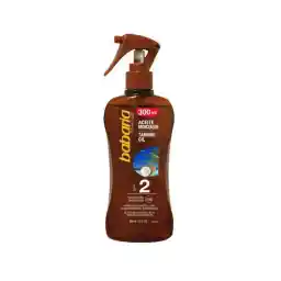 اسپری برنزه کننده باباریا مدل نارگیل حجم 300 میلی لیتر