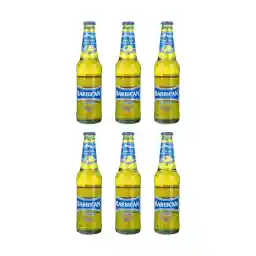 نوشیدنی با طعم لیمو باربیکن حجم 330 میلی لیتر بسته 5 عددی + 1 عدد هدیه