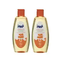 روغن بدن کودک فیروز مدل ویتامینه حجم 200 میلی لیتر مجموعه 2 عددی