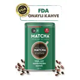 Bilge İlaç Matcha Premium Japanese KAHVE YEŞİL ÇAY VE KARAHİNDİBA İÇEREN KAHVE