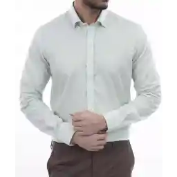 پیراهن آستین بلند مردانه کافه شرت مدل 1180