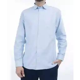 پیراهن آستین بلند مردانه ناوالس مدل 1101619
