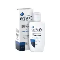 شامپو شستشو پلک و مژه آیسول حاوی روغن درخت چای و سدیم هیالورونیت حجم 125 میلی لیتر