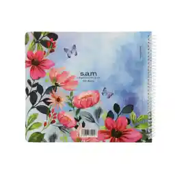 دفتر مشق 100 برگ سم طرح گلستان