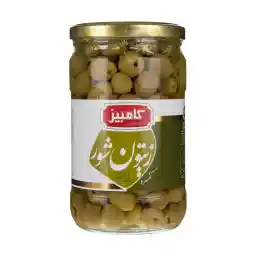 کنسرو زیتون بی هسته کامبیز - 640 گرم