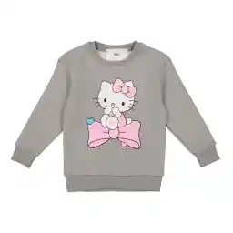 سویشرت دخترانه رینگ مدل 1177/1 رنگ طوسی