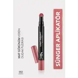 Flormar Light Built Matte Lip Powder (PINK) - Lightweight Lip Powder - 002 Whimsical -8682536007443