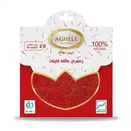 زعفران پاکتی عاقله - 2 گرم