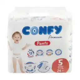 پوشک کودک کانفی مدل Premium سایز 5 بسته 24 عددی