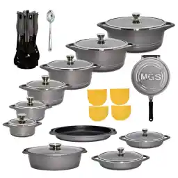 سرویس پخت و پز ام جی اس 33 پارچه طرح ایتالیاB کد 800186