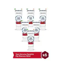 Parodontax Tam Koruma Ferahlık Diş Macunu 6x50ml