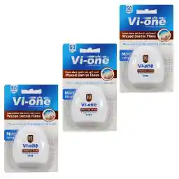 نخ دندان وی وان مدل نعنایی مجموعه 3 عددی