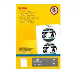 برچسب چاپ سی دی و دی وی دی کداک مدل 204-4027 بسته 20 عددی