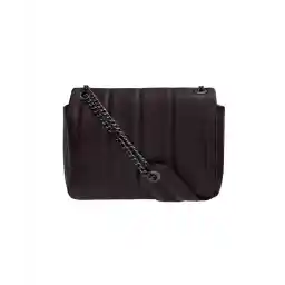 کیف دوشی چرم طبیعی زنانه نوین چرم Novin Leather مدل آناهید