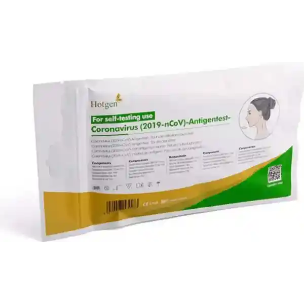 20x Hotgen Novel SARS-CoV-2 Antigen Schnelltest Selbsttest nasal CE 2934, MHD 10/25