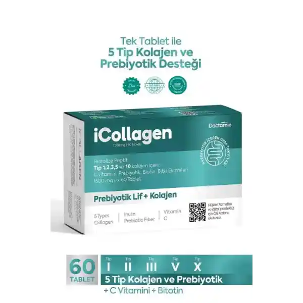 icollagen Kolajen Ve Probiyotik Tablet