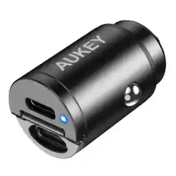 Aukey Dual Port Car Charger CCA4-BK 30W