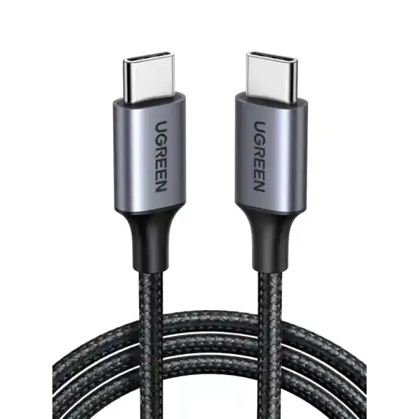 UGREEN USB C Cable 1M, 60W Nylon-Braided Cord USB-C to Type c 2.0 Cable Fasting Charging Compatible for iPhone 16 Pro Max, iPad/Air, MacBook Pro/Air, Galaxy S25 Ultra S24,Huawei P70, Xiaomi, etc