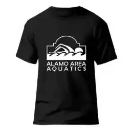 تیشرت ورزشی شنا فشن لاین SWM 53 | مشکی/سفید