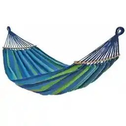 ننو تک نفره کمپینگ چوبدار | سبز/آبی