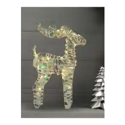 Forever Ledli Metal Geyik 50cm